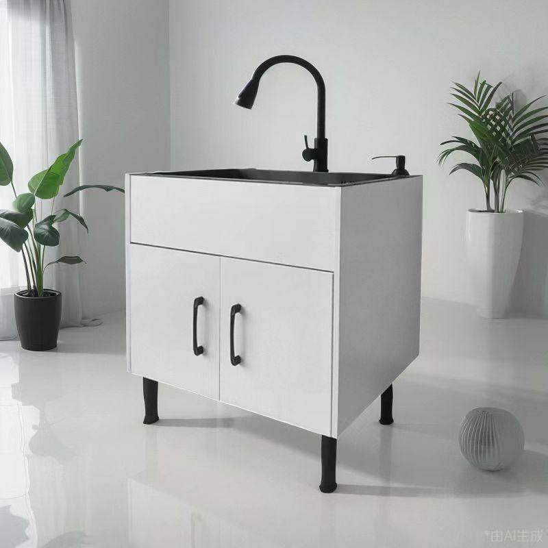 小区改造出租屋不锈钢洗手盆洗菜盆一体柜子大单水槽水龙头沥水篮,家装主材,水槽套餐,淘宝优惠券,粉丝福利购,淘宝优惠卷