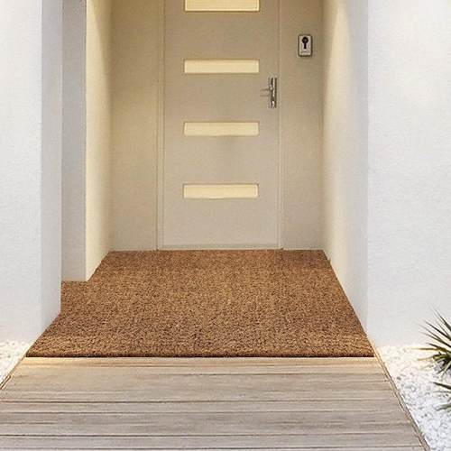 进门地垫天然椰棕大门口地毯别墅入户门脚垫耐磨耐脏防滑防水垫子