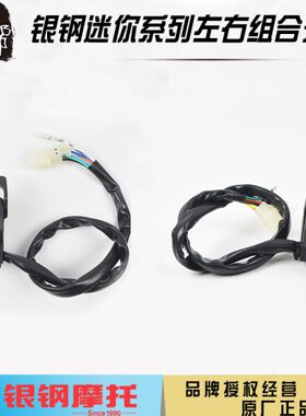 银钢迷你边三轮YG150B-2223 YG200B原厂配件转向左右组合开关闸把