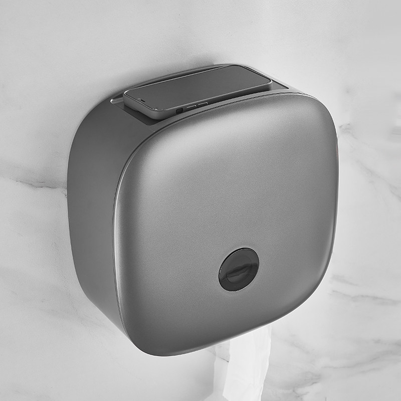 卫生间大卷纸盒壁挂式大盘酒店厕纸盒商用公共厕所卷纸筒纸巾盒