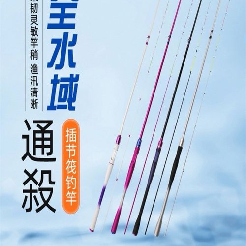 岸抛筏竿碳素筏钓竿船钓伐竿远投海杆抛竿软尾矶钓竿桥筏海两用竿