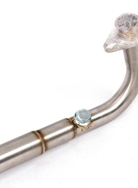 摩托跑车适用于Z125前段 Z125Pro改装排气管前段不锈钢弯管