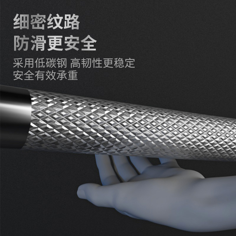 杠铃男士家用健身奥杆曲杆器材包胶深蹲举重N卧推杠铃哑铃套装组