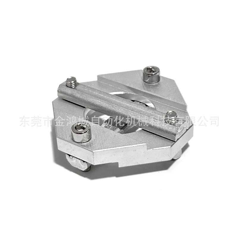 NGD12-A 型材十字连接固定件机械手末端标准零件 铝型材连接件