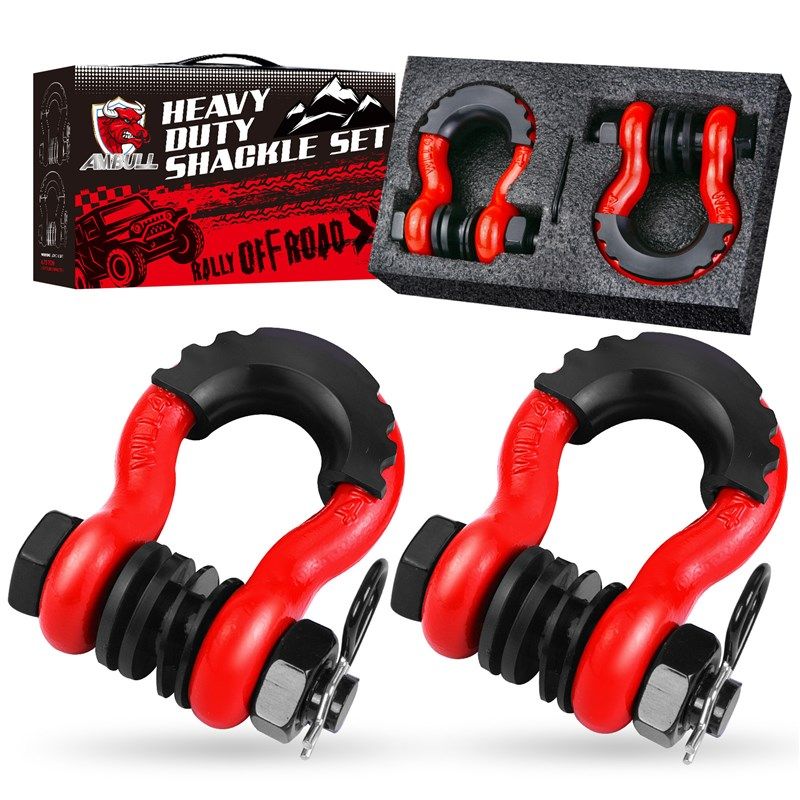 厂家供应 美式锻造3/4U型钩 越野车拖车卸扣大号现货