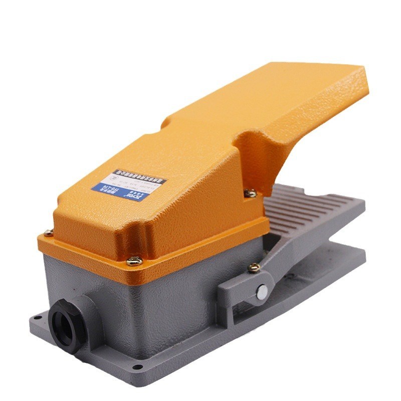 LT4脚踏开关 脚踩式220V380V自复位银点脚踩开关踏板数控机床配件