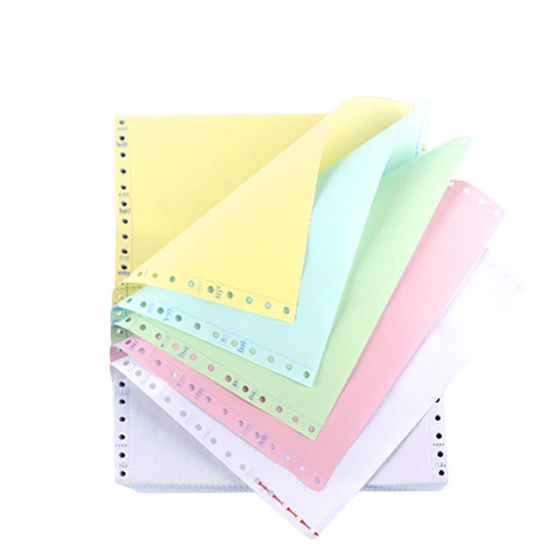 安兴悠米针式电脑打印纸三联二等分五联四联三等分发货单整张两联