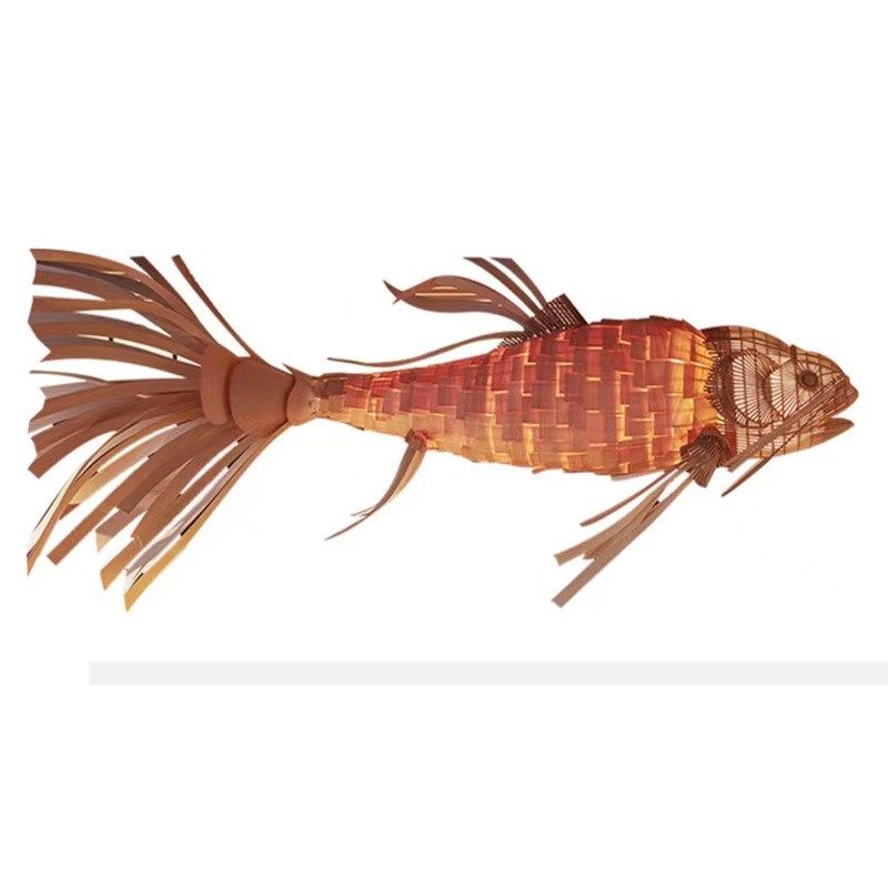 特色餐饮火锅饭店手绘布木艺新中式创意龙凤鱼虾蟹造型装饰吊灯笼,家装灯饰光源,客厅吊灯,淘宝优惠券,粉丝福利购,淘宝优惠卷