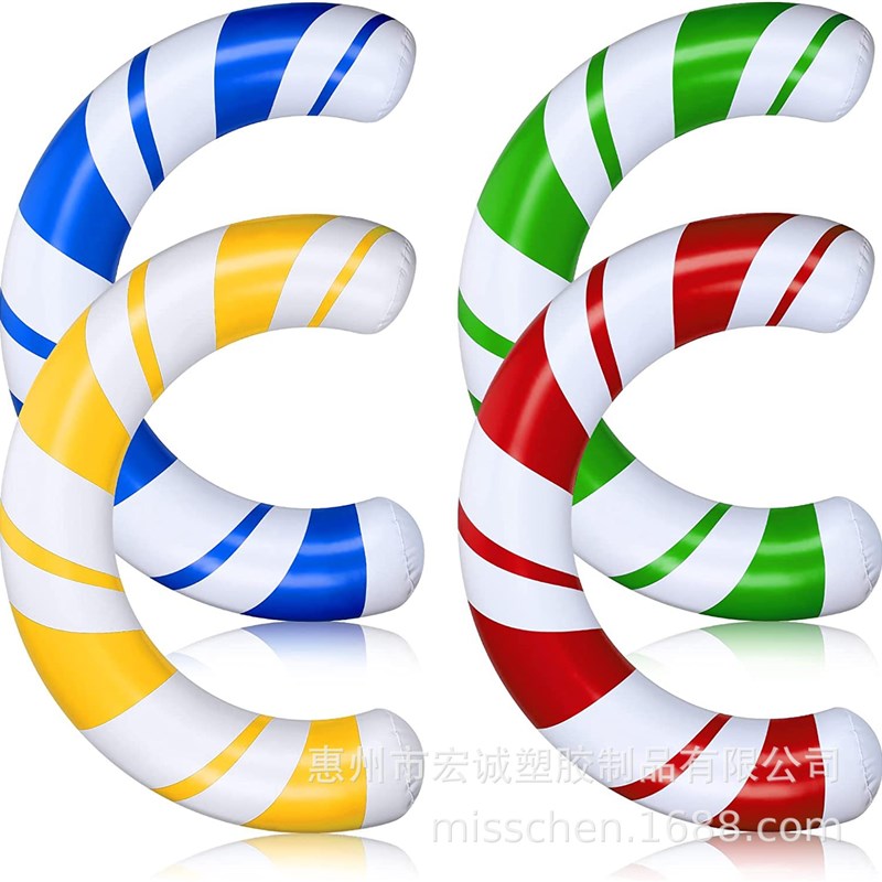 工厂生产充气弯管游泳圈/水上漂浮管/成人腋下漂浮棒/U形游泳用品