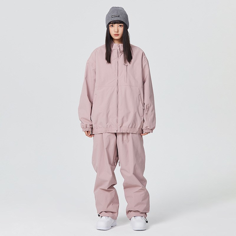 SEARIPE雪怡派全压胶单双板滑雪服套装男女款宽松防水防风滑雪裤