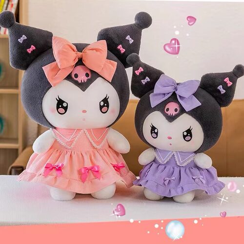 可爱库洛米玩偶美乐蒂毛绒玩具