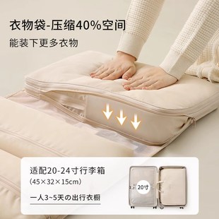 旅行收纳袋行李箱手提收纳整理包衣物内衣内裤分装袋出门方便携带