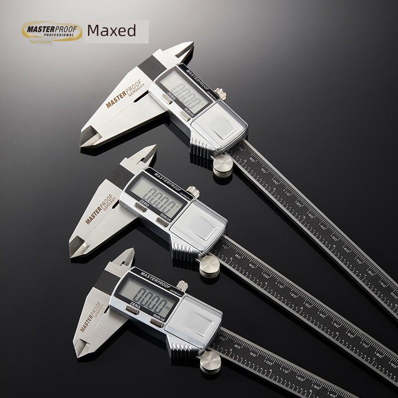 麦思德电子数显游标卡尺数字高精度0-150 200mm300工业级小型电子