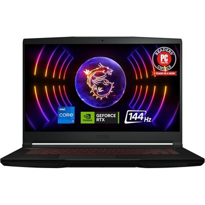 美版MSI微星Thin GF63 15.6英寸笔记本电脑144Hz游戏本4050显卡