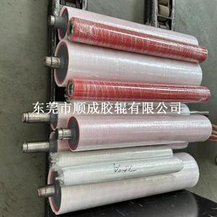 硅胶辊包胶 家生产u 胶过油辊 v卷对卷胶辊 表面 uv45375机胶辊厂