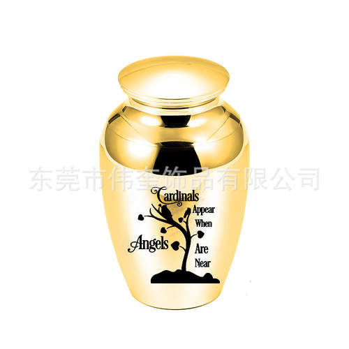ebay热销出口欧美宠物骨灰罐70*45mm纪念亲人遗骨骨灰坛 火葬珠宝