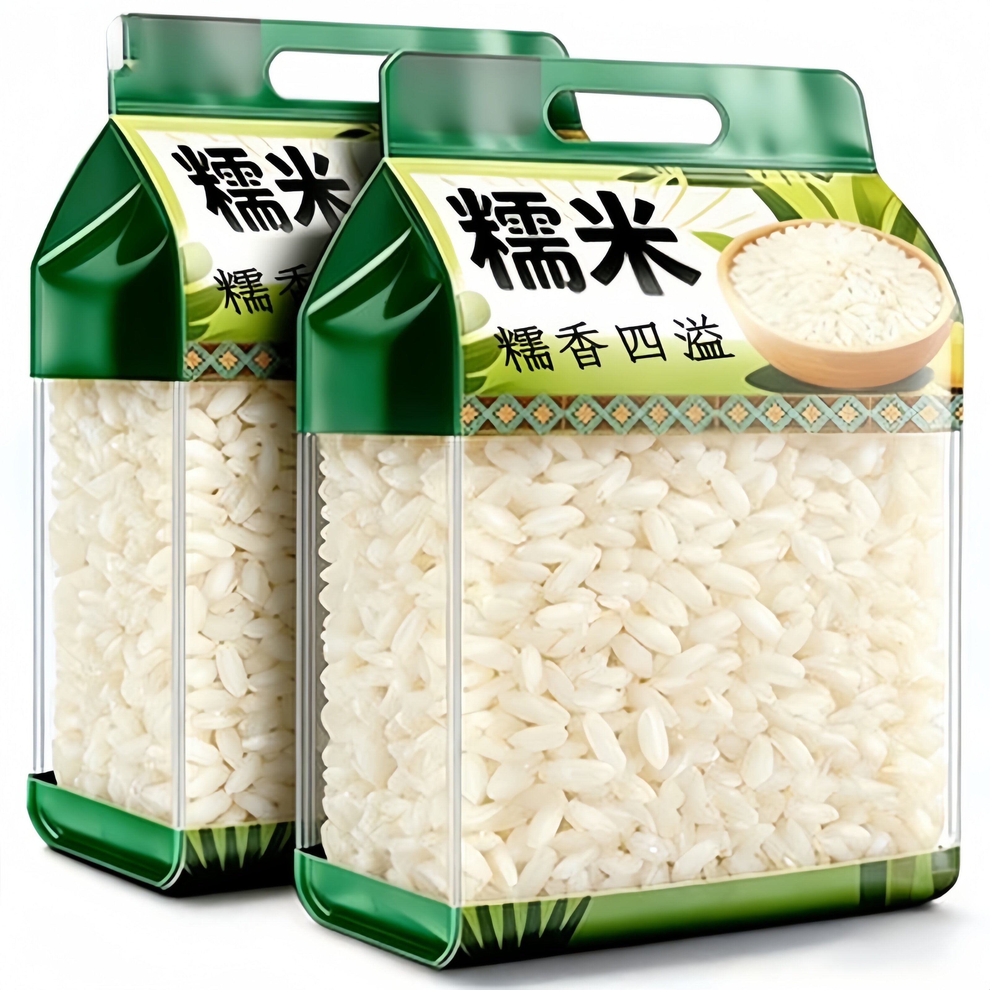新货5斤东北批发糯米新米包粽子专用圆糯米白江米酿酒香农家杂粮