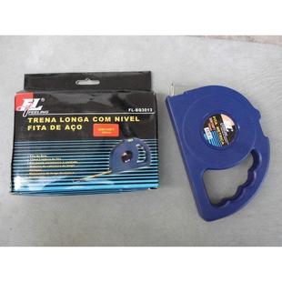 老库存品多用手提钢卷尺20米30米长钢尺工程测量尺优质怀旧量具