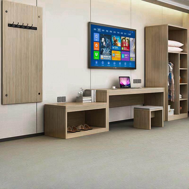 快捷酒店电视柜电脑桌行李架衣柜组合宾馆家具旅馆公寓客房写字台,商业/办公家具,酒店柜,淘宝优惠券,粉丝福利购,淘宝优惠卷