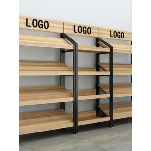 货架置物架展示柜斜面陈列化妆水果蛋糕礼品鞋店红酒柜超市零食架