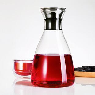 正品Vono北欧风玻璃凉水壶过滤壶盖耐热玻璃冷水壶大容量夏季茶壶