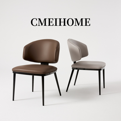 高端一体式餐椅丨意式极简北欧风