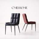 餐椅家用轻奢意式 椅子高级感麻将餐厅餐桌靠背凳子 极简风2025新款