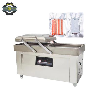 齐河双室真空包装机干湿两用酸菜真空设备卤蛋真空封口机