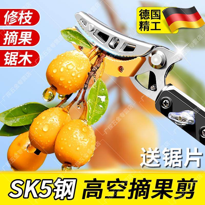 德国摘果神器采摘水果枇杷荔枝杨梅龙眼杏子伸缩杆高空果树修枝剪,五金/工具,园艺剪,淘宝优惠券,粉丝福利购,淘宝优惠卷