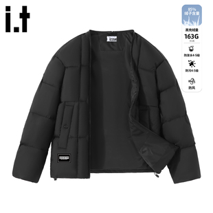 it izzue原创三防防风已拆卸连帽两穿羽绒服男冬高充绒量外套3P