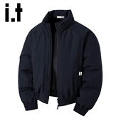 2025冬季 izzue潮牌复古立领加厚保暖棉衣男士 百搭休闲面包服Y