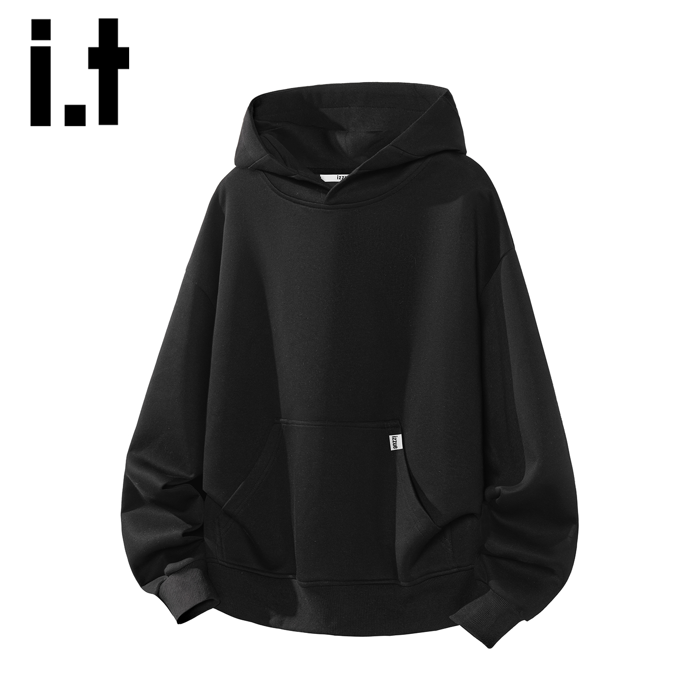 itizzue秋季新款连帽卫衣男