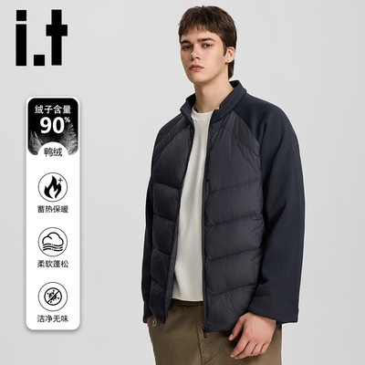 itizzue立领羽绒服男轻薄款冬季
