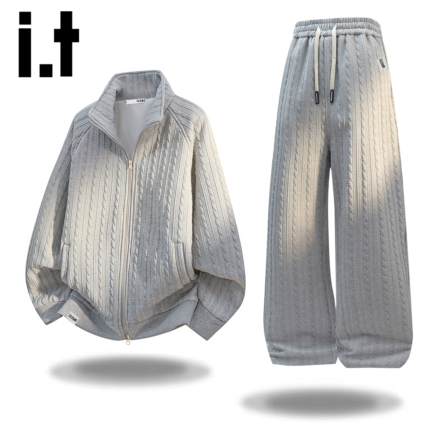 itizzue男士提花卫衣2025秋冬