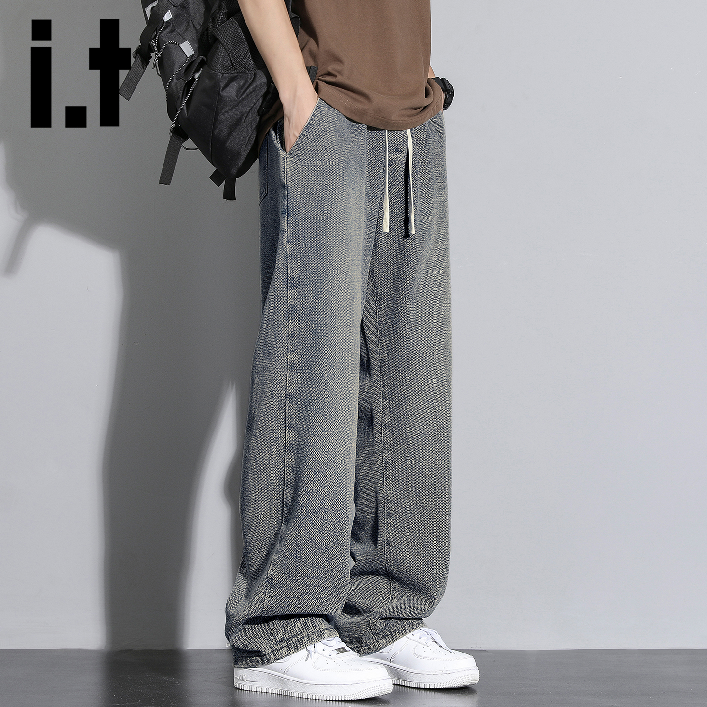 itizzue星空纹牛仔裤男秋季新款