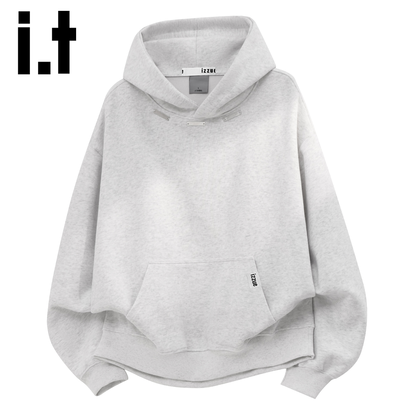 itizzue美式潮牌连帽卫衣男