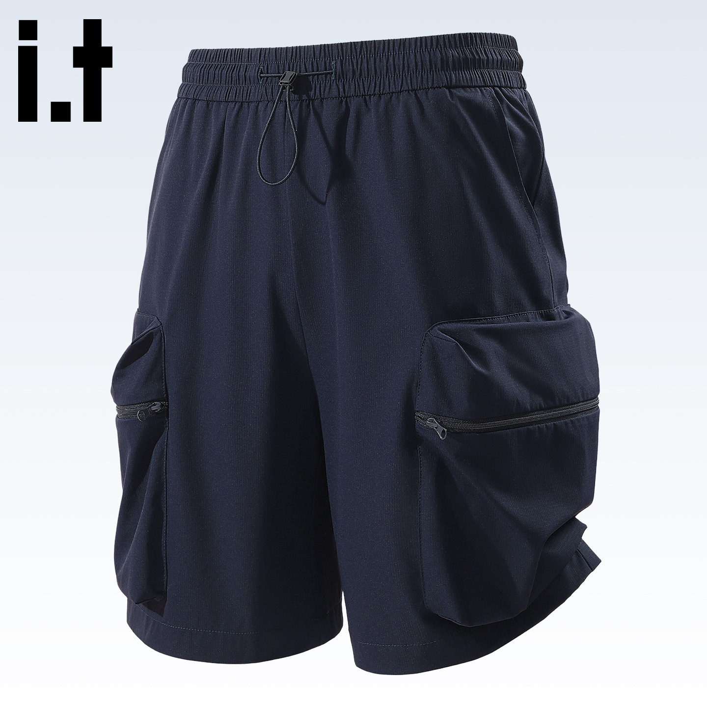 it izzue工装轻薄短裤男夏季新款大码过膝裤子日系大口袋五分裤4P,男装,短裤,淘宝优惠券,粉丝福利购,淘宝优惠卷
