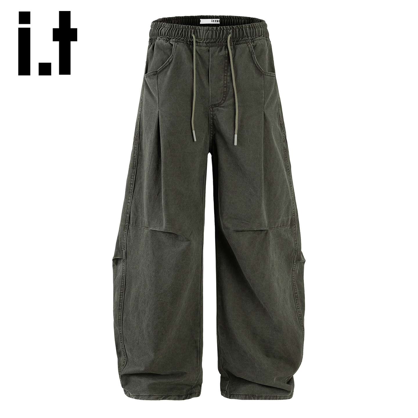 itizzue纯棉美式工装裤男士2025