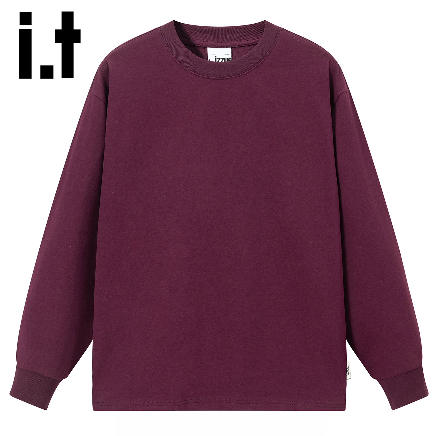 itizzue复古ins纯棉圆领T恤