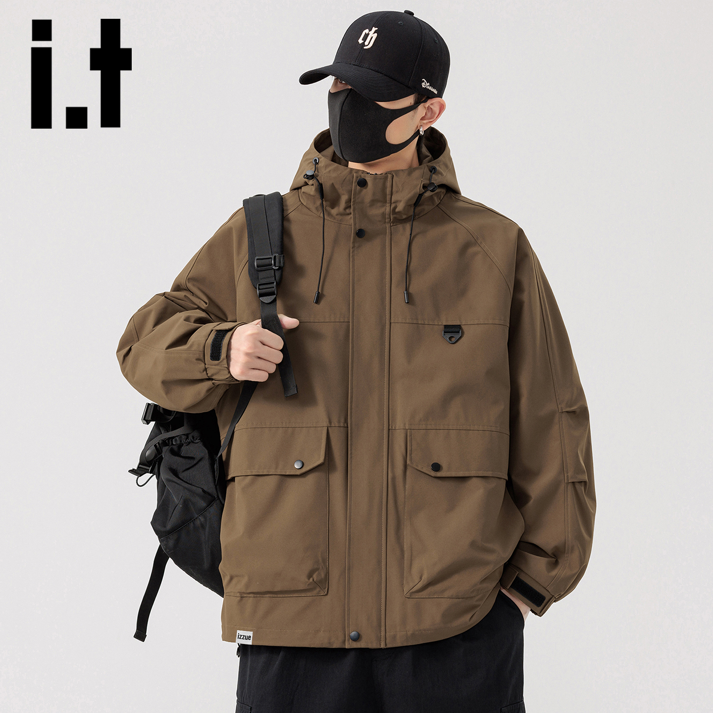itizzue秋冬男士保暖防风夹克