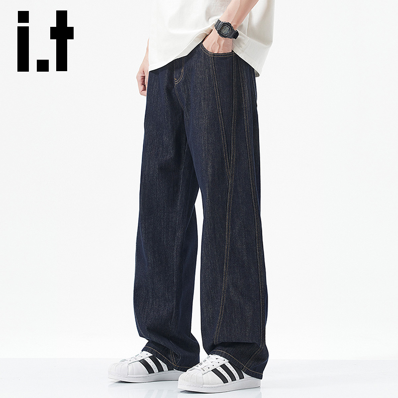 itizzue美式复古牛仔裤夏季薄款