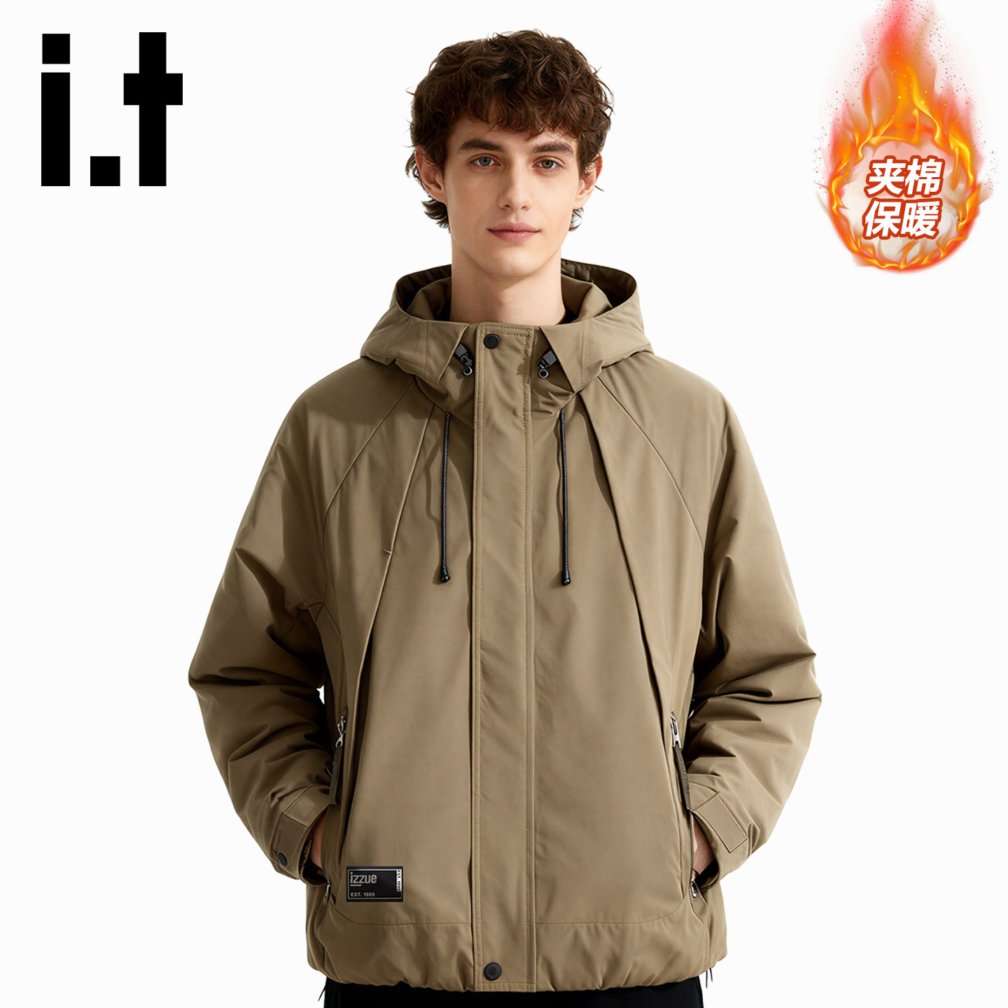 it外套男冬季厚款机能风夹克