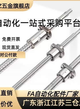 滚珠丝杆套装BSWE BTWE0802 1002 1204 1210 1510 15