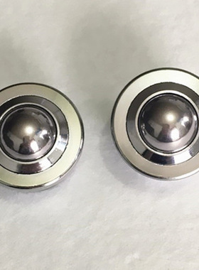 带卡边SP15尼龙万向球 主球15塑料 紧配合BP15万向滚