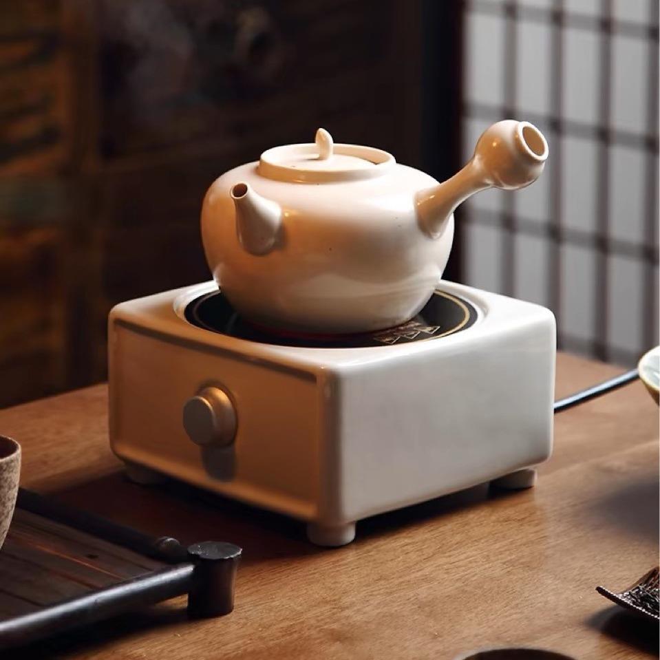 品陶堂草木灰电陶炉茶炉煮茶壶煮茶器网红电陶壶简约烧水壶泡