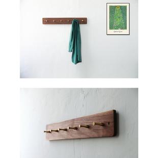 未来日记家具 墙壁实木衣帽勾原木风文艺挂钩装饰衣架收纳简约