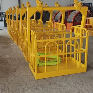 吊车吊框吊篮高空作业专用工地加厚吊笼吊装外墙施工平台