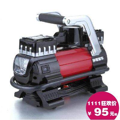 非常爱车 1382车载充气泵电动12V便携式汽车轮胎打气筒高压打气泵