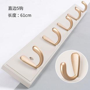 试衣间挂钩服装店更衣室进门玄关ins木头木质网红衣挂衣服的壁勾