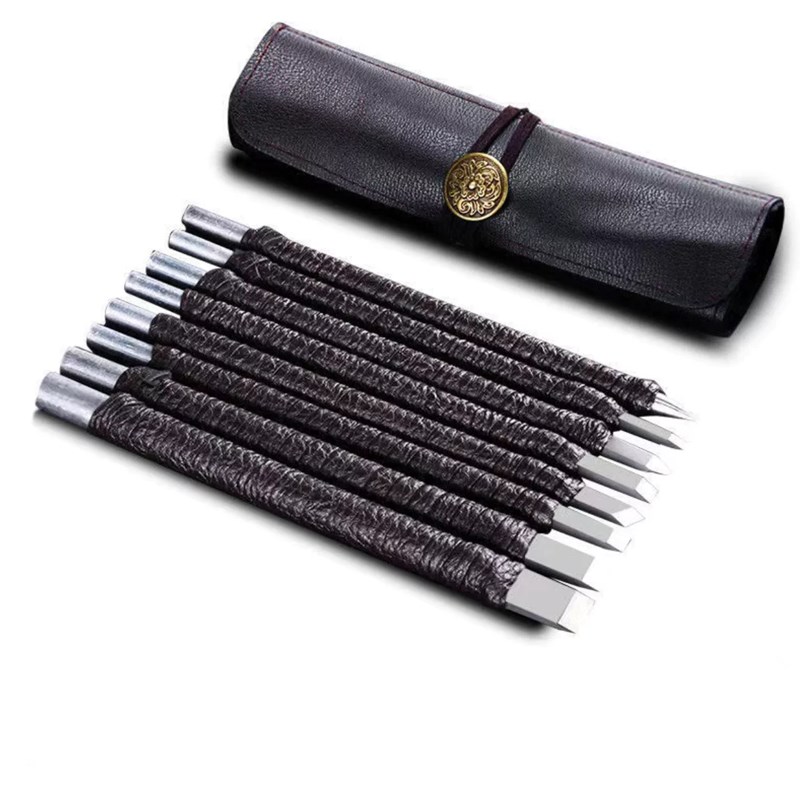 刻刀篆刻工具套装手工木雕工具印章核玉石钨钢初学者入门篆刻刀